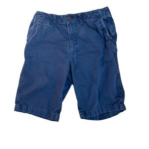 American Eagle blue shorts.  Size 33